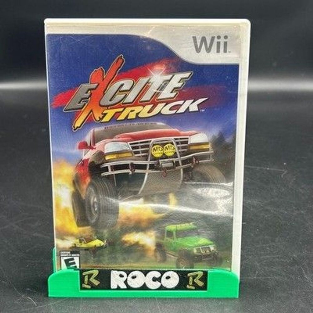 Excite Truck Wii Off-Road Racing (Nintendo Wii, 2006) Complete CIB